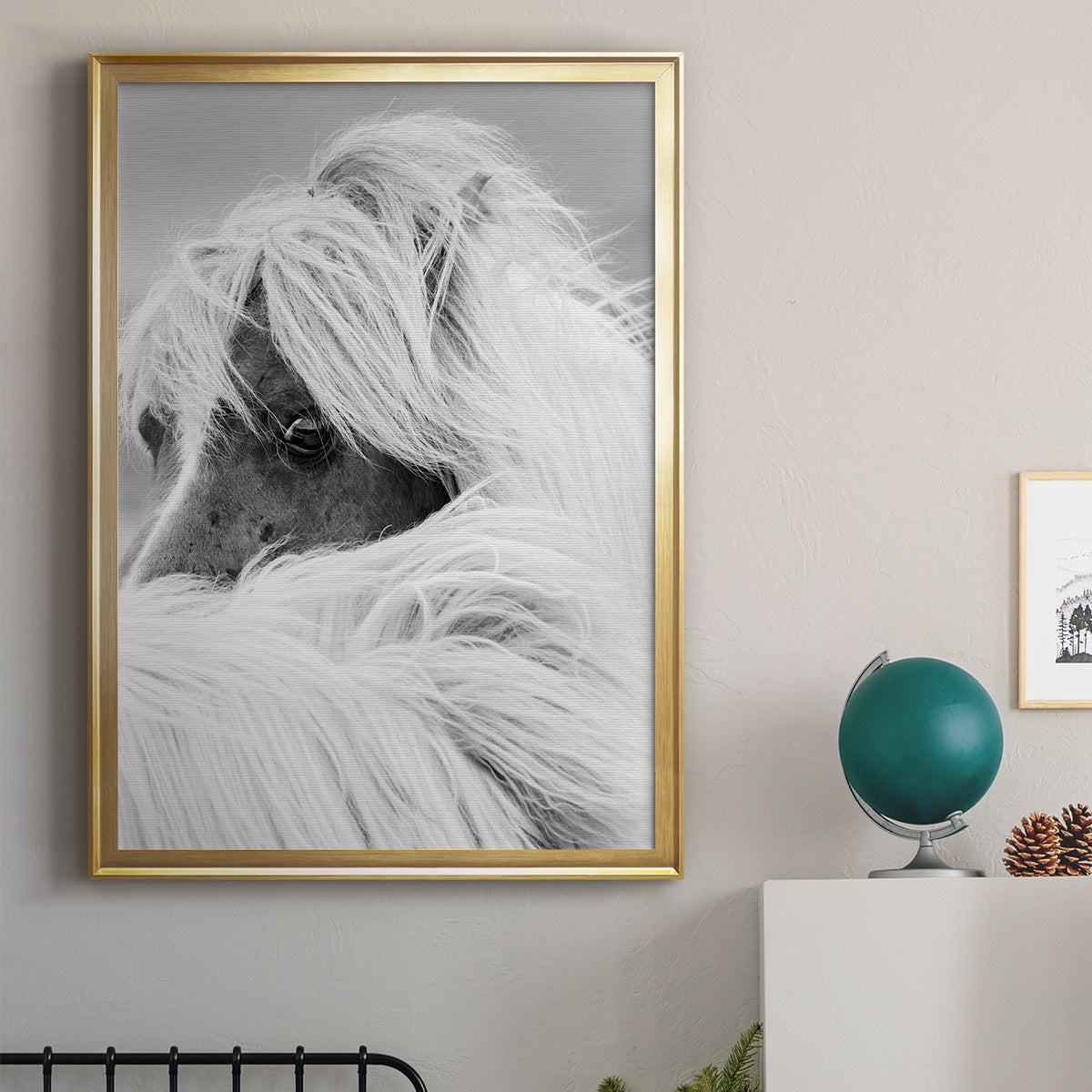 Island Pony II Premium Framed Print - Ready to Hang