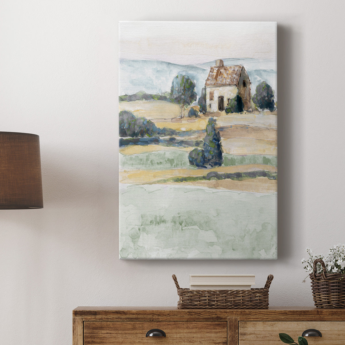 On the Countryside II Premium Gallery Wrapped Canvas - Ready to Hang