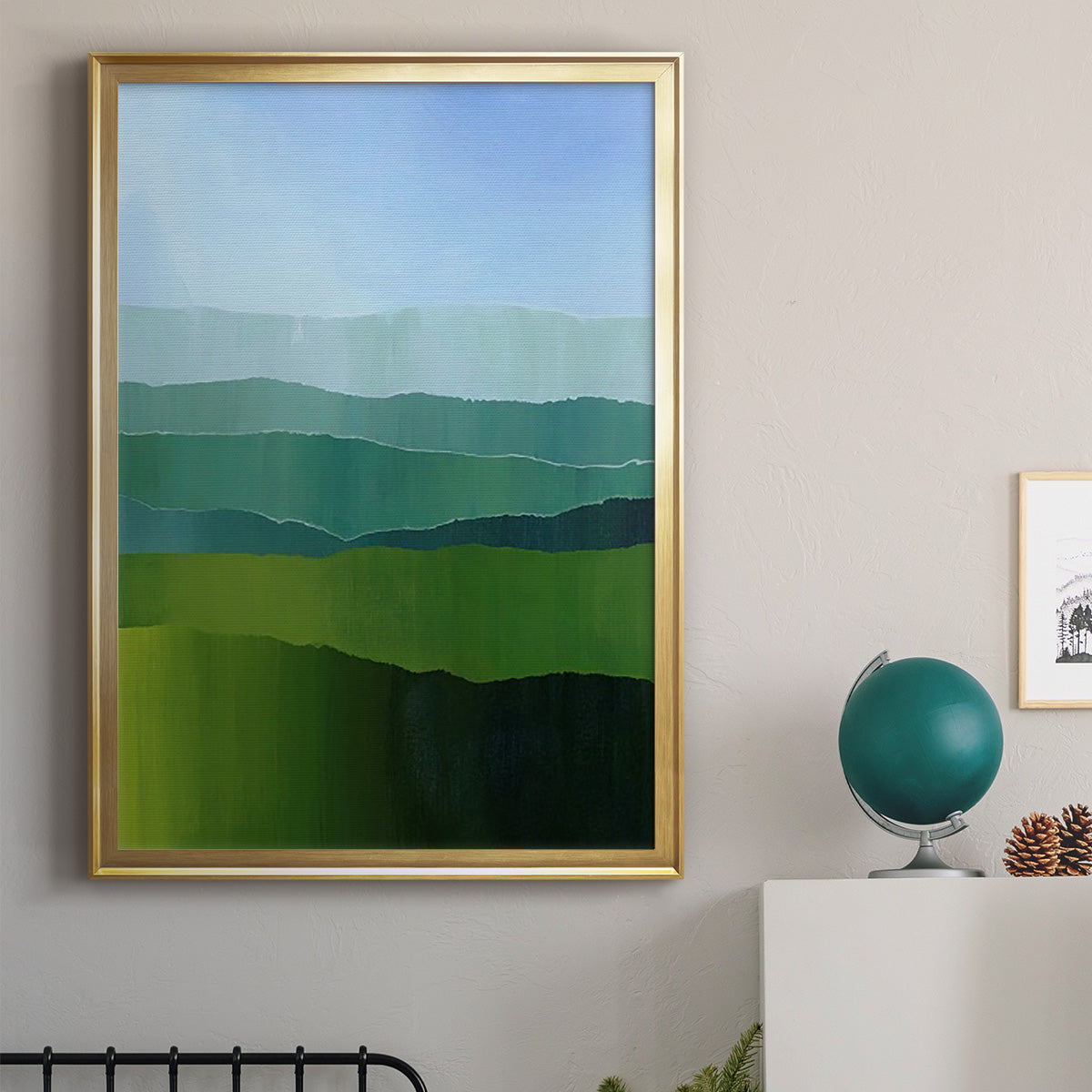 Blue Ridge Fade II Premium Framed Print - Ready to Hang