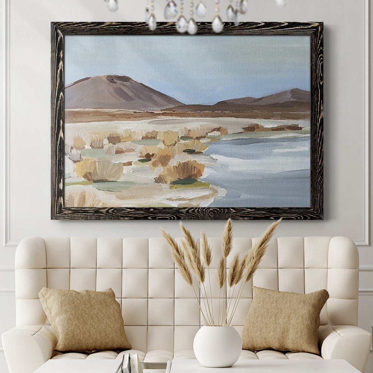 Desert Oasis Study II-Premium Framed Canvas - Ready to Hang