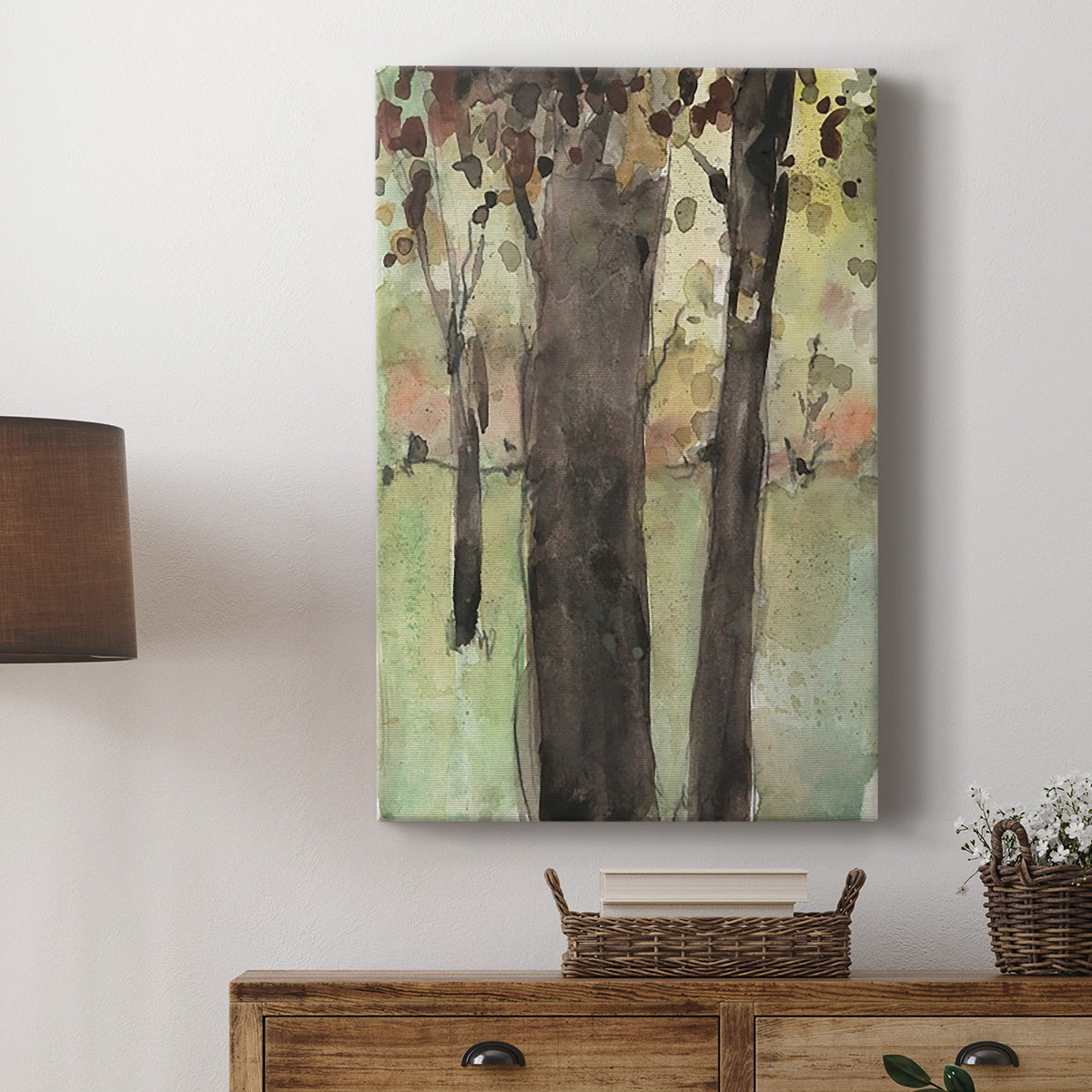 Under the Tree Confetti II Premium Gallery Wrapped Canvas - Ready to Hang