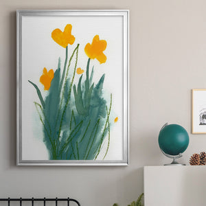 Daffodil Bunch I Premium Framed Print - Ready to Hang