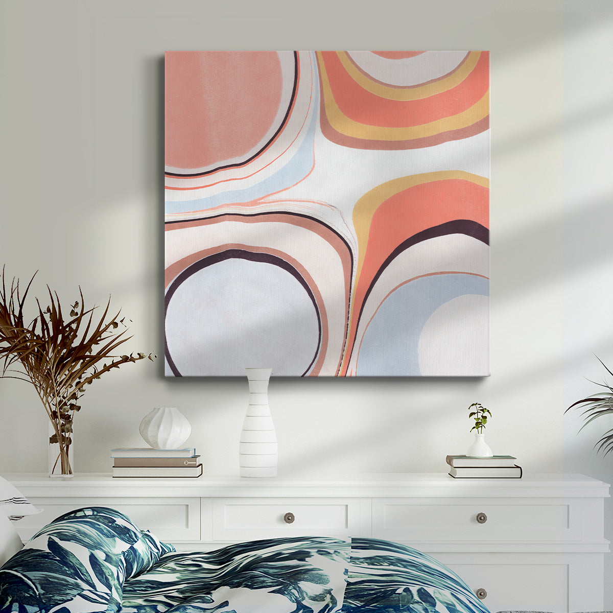 Fluid Rings II-Premium Gallery Wrapped Canvas - Ready to Hang
