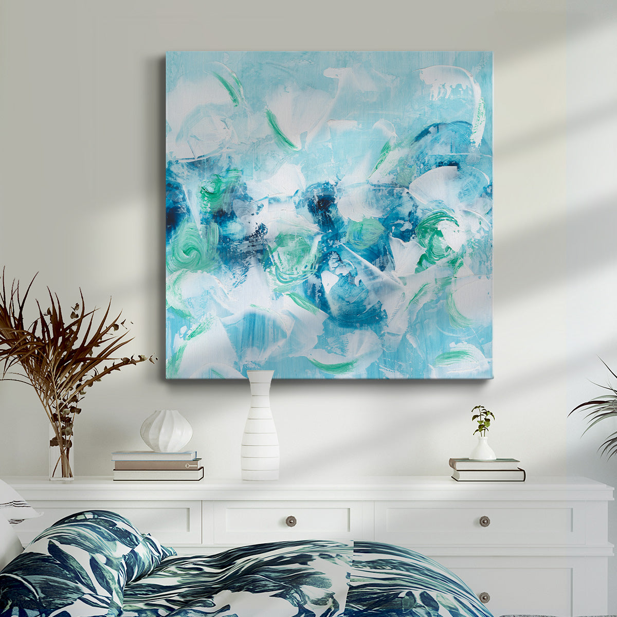 Abstract Cloud Cover II-Premium Gallery Wrapped Canvas - Ready to Hang