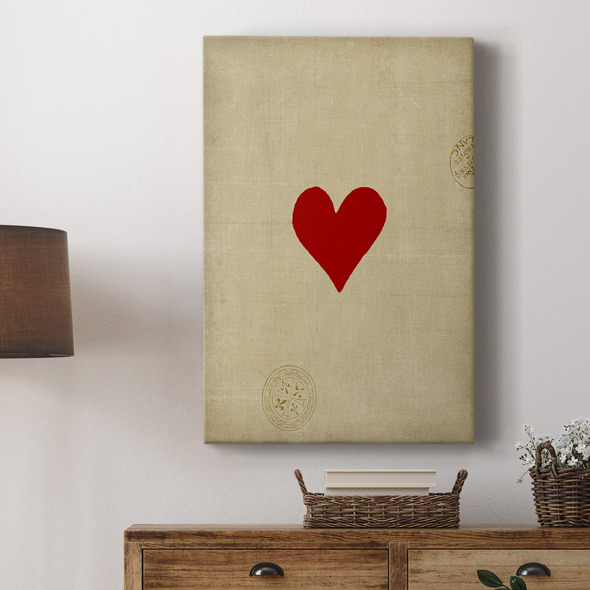 Heart Premium Gallery Wrapped Canvas - Ready to Hang