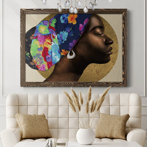 Golden Lady I-Premium Framed Canvas - Ready to Hang