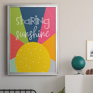 Sharing Sunshine Premium Framed Print - Ready to Hang