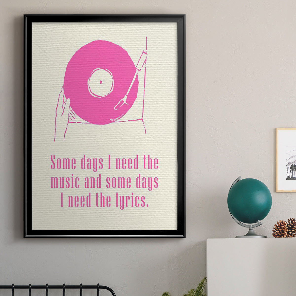 Sweet Melody II Premium Framed Print - Ready to Hang
