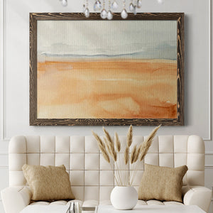 Ash Blue Horizon I-Premium Framed Canvas - Ready to Hang