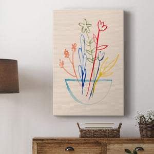 Fun Bunch II Premium Gallery Wrapped Canvas - Ready to Hang