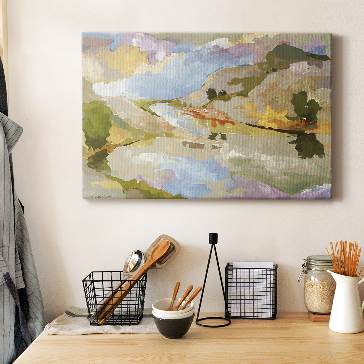 Uplands II Premium Gallery Wrapped Canvas - Ready to Hang
