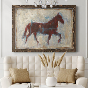 Iron Equine II-Premium Framed Canvas - Ready to Hang
