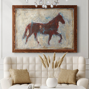 Iron Equine II-Premium Framed Canvas - Ready to Hang
