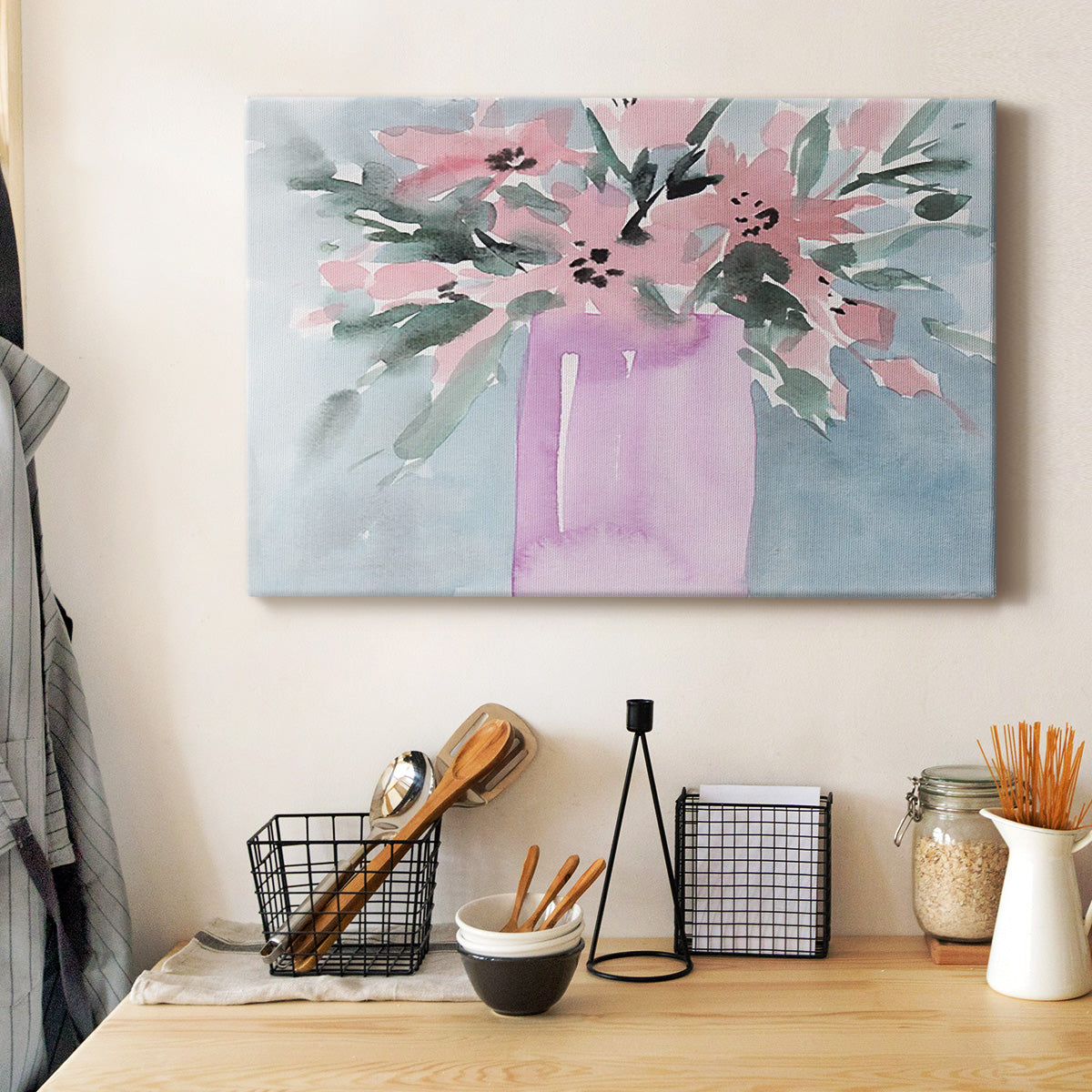 Broken Flowers I Premium Gallery Wrapped Canvas - Ready to Hang