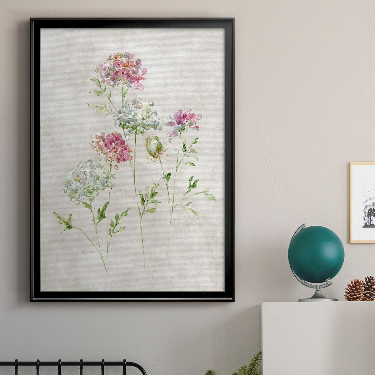 Soft Lace II Premium Framed Print - Ready to Hang