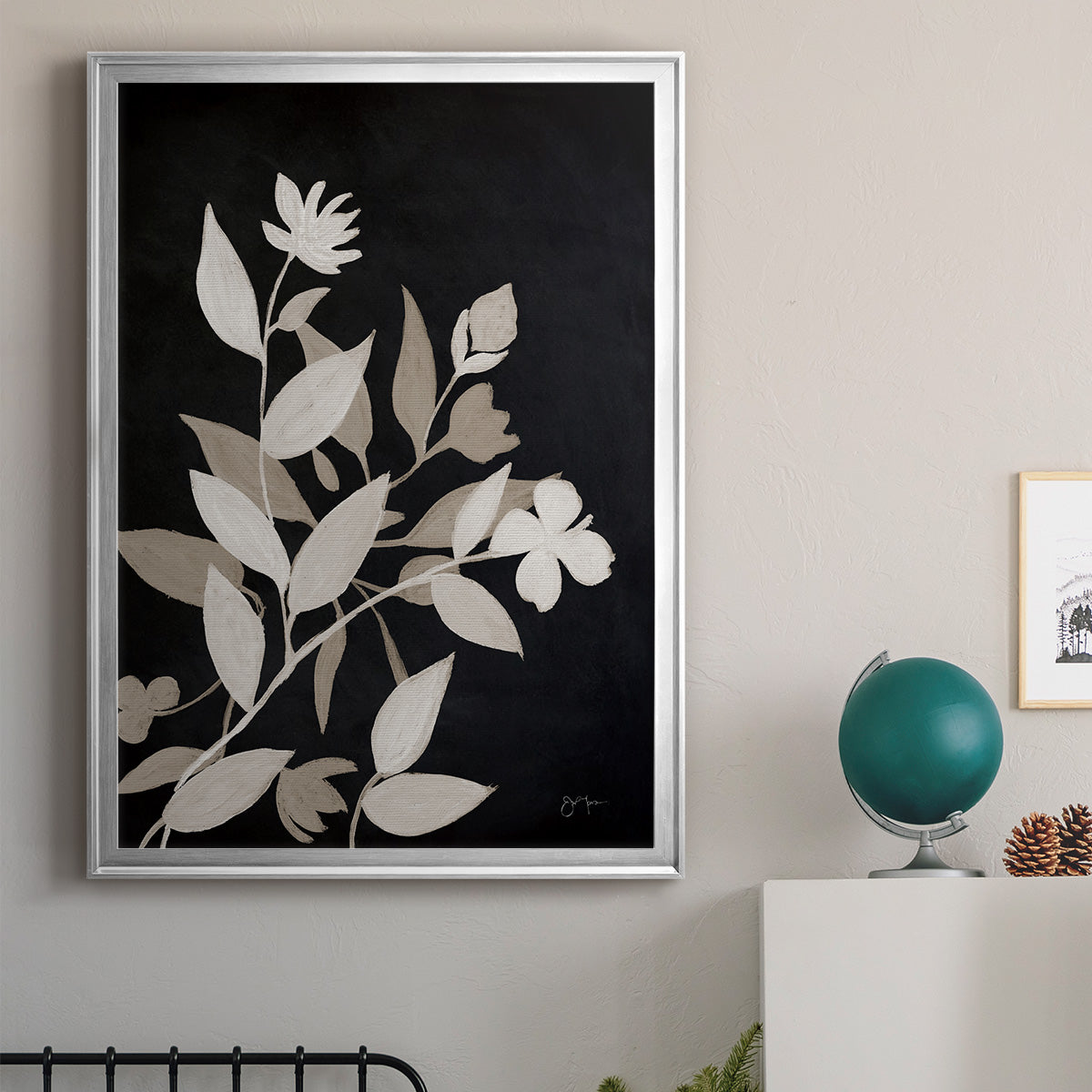 Midnight Silhouette I Premium Framed Print - Ready to Hang