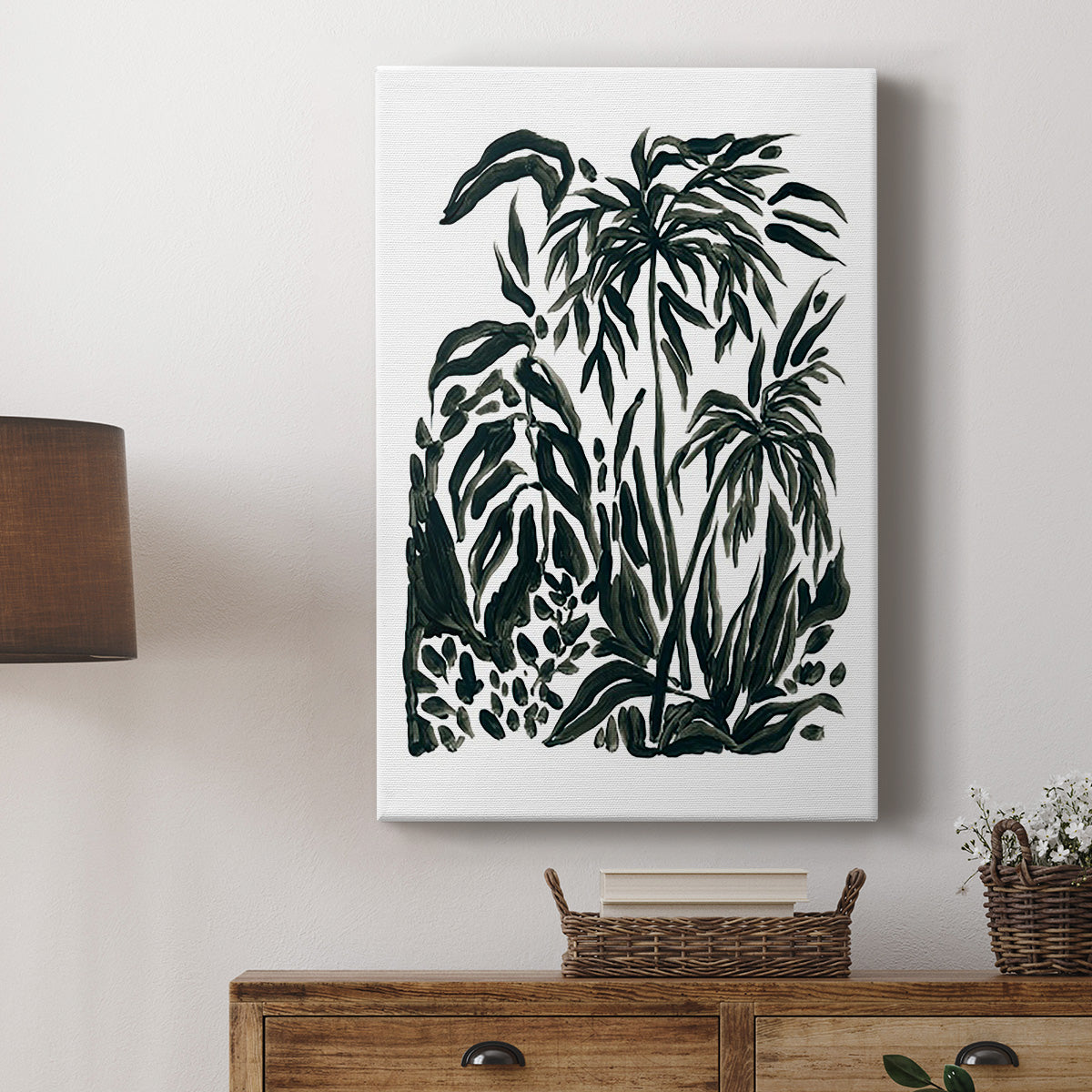 Ink Jungle IV Premium Gallery Wrapped Canvas - Ready to Hang