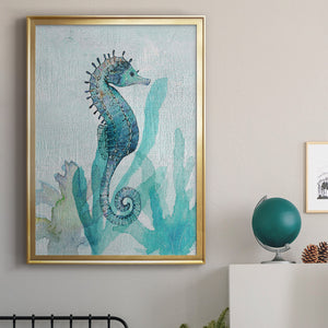 Seahorse I Premium Framed Print - Ready to Hang