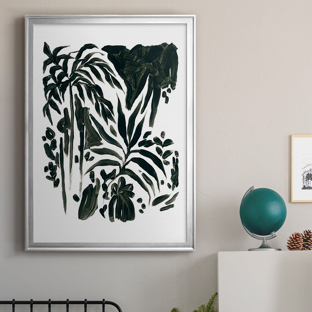 Ink Jungle II Premium Framed Print - Ready to Hang