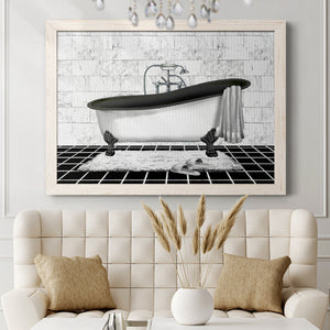 Modern Bath II-Premium Framed Canvas - Ready to Hang