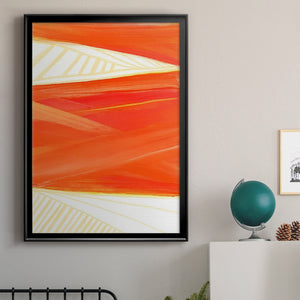 Warm Rays I Premium Framed Print - Ready to Hang