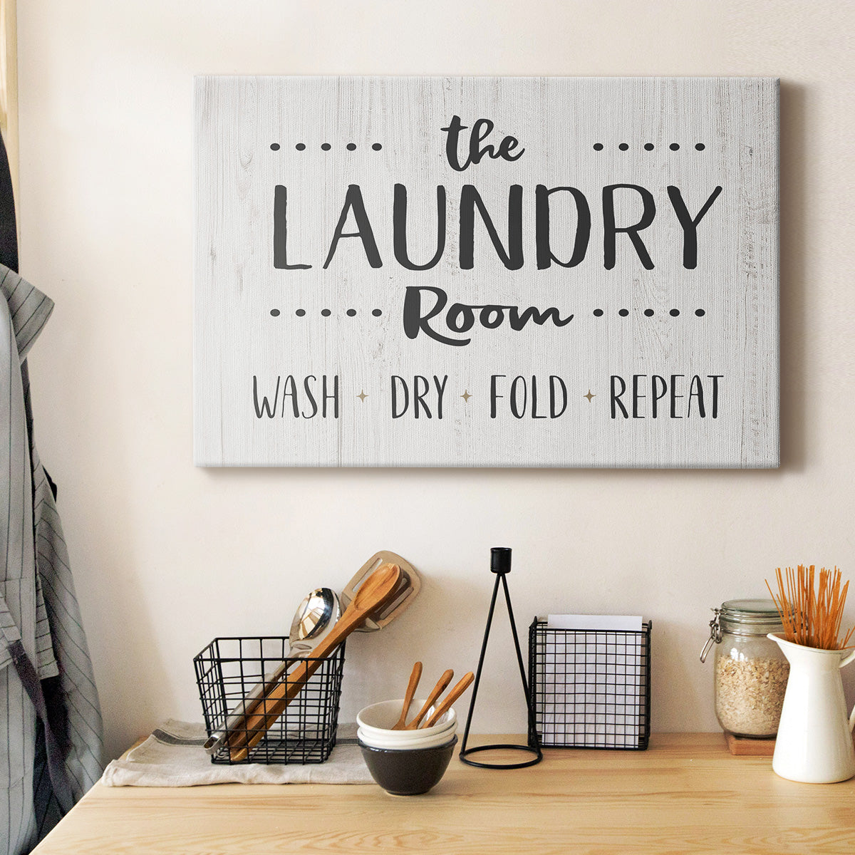 The Laundry Room Premium Gallery Wrapped Canvas - Ready to Hang