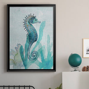Seahorse I Premium Framed Print - Ready to Hang