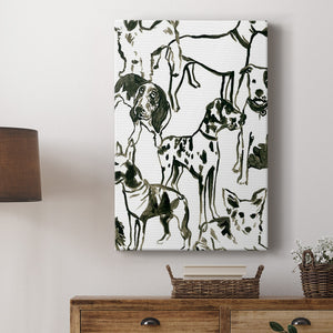 Canine Collage II Premium Gallery Wrapped Canvas - Ready to Hang