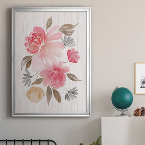 Loose Peonies II Premium Framed Print - Ready to Hang