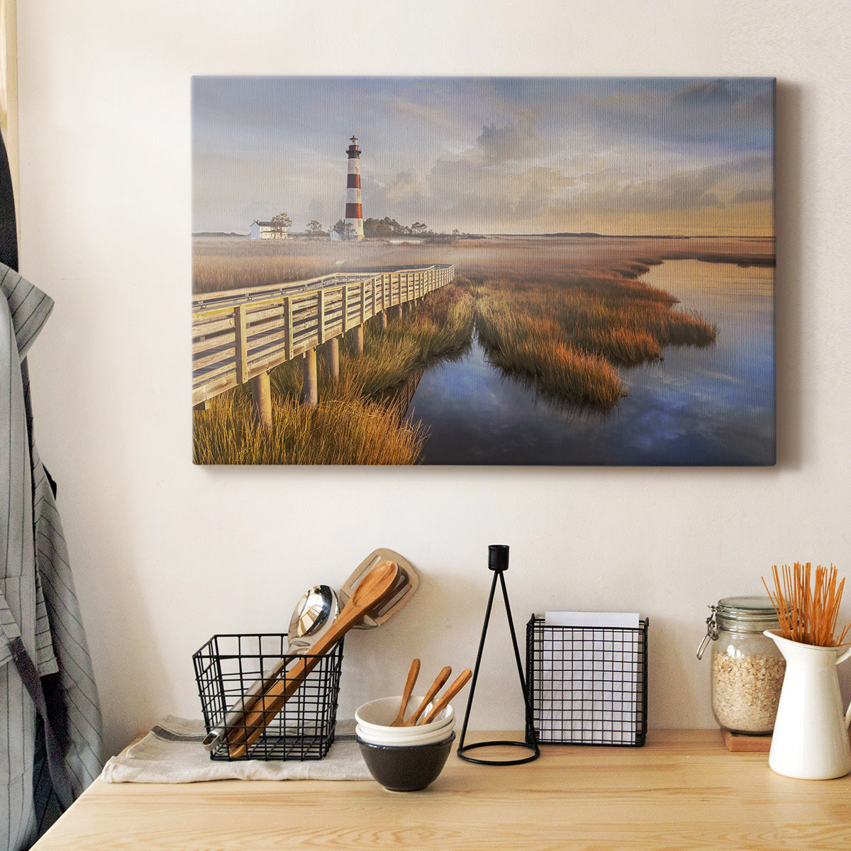 Private Path II Premium Gallery Wrapped Canvas - Ready to Hang