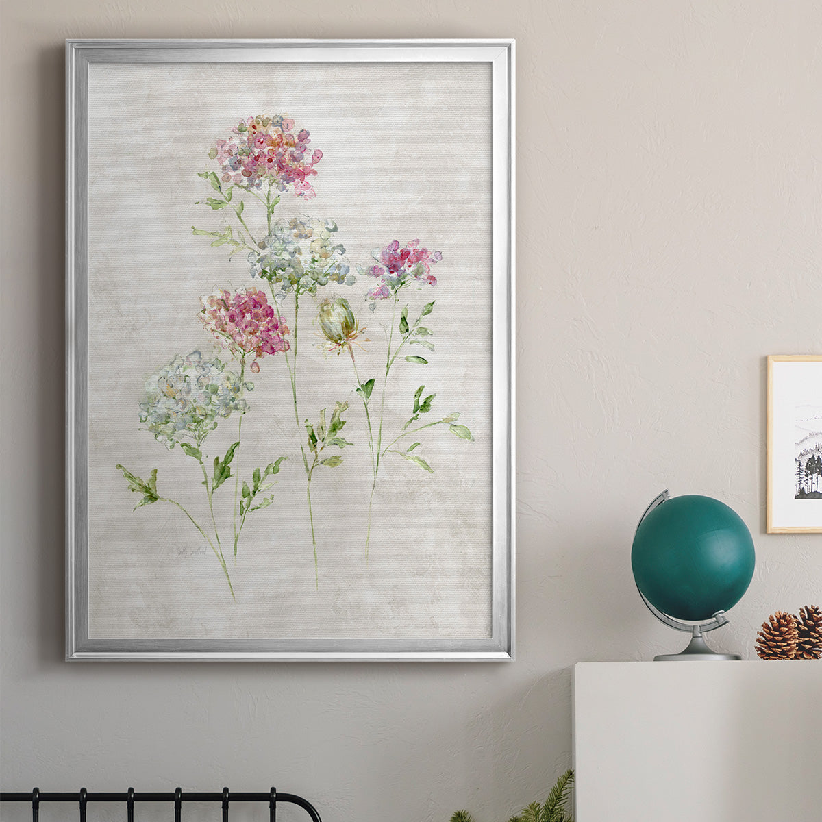 Soft Lace II Premium Framed Print - Ready to Hang