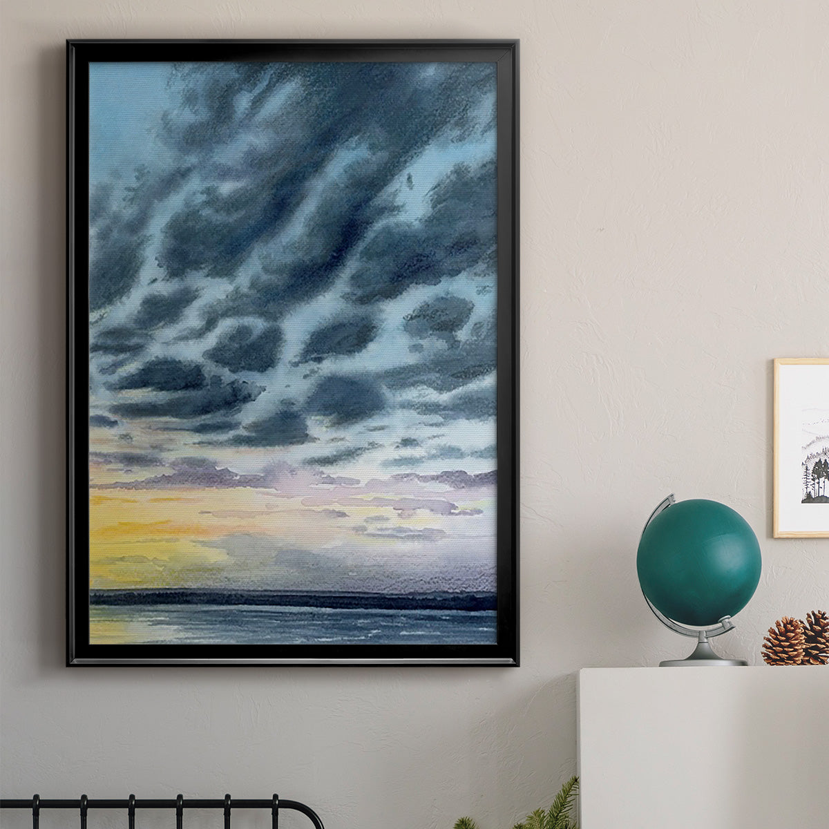 Anastasia Island Sunset II Premium Framed Print - Ready to Hang