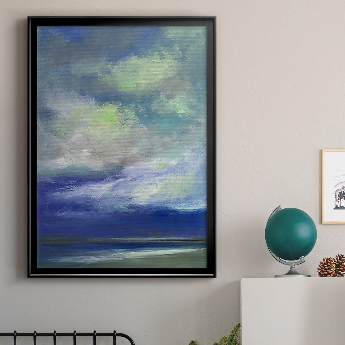 Island Dusk Premium Framed Print - Ready to Hang