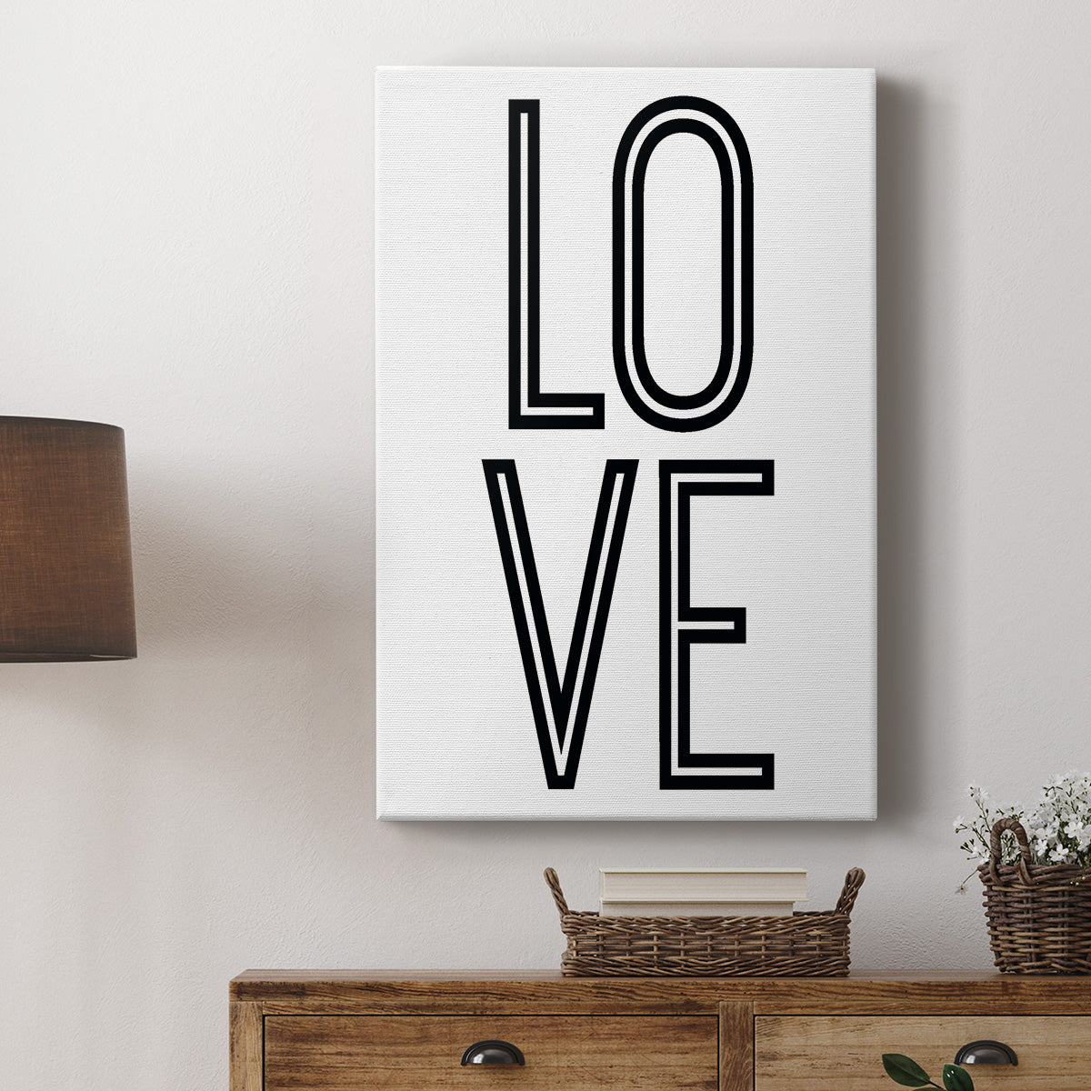 Bold Love II Premium Gallery Wrapped Canvas - Ready to Hang