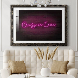 Neon Love II-Premium Framed Print - Ready to Hang