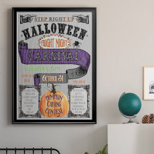 Carnival Sign Premium Framed Print - Ready to Hang