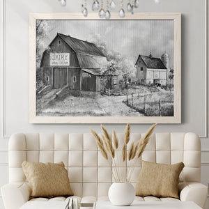 Day at the Farm-Premium Framed Canvas - Ready to Hang