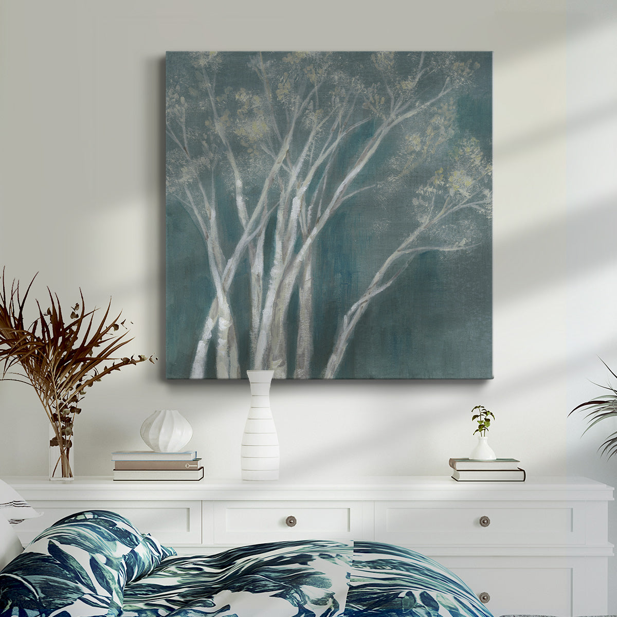 Ethereal Birches II-Premium Gallery Wrapped Canvas - Ready to Hang
