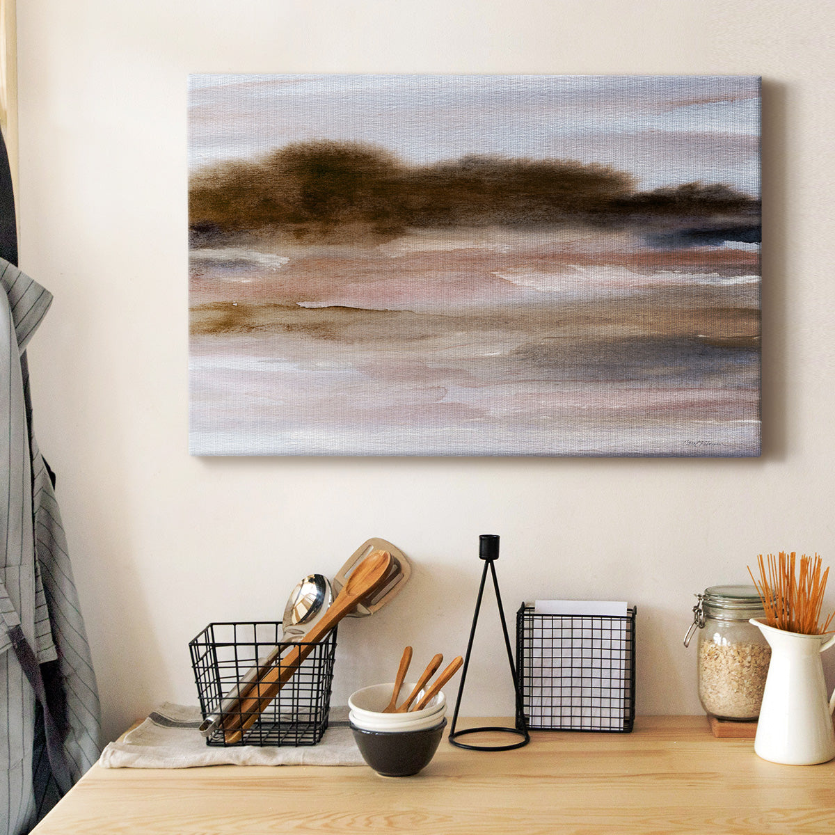 Autumnal Bay Premium Gallery Wrapped Canvas - Ready to Hang