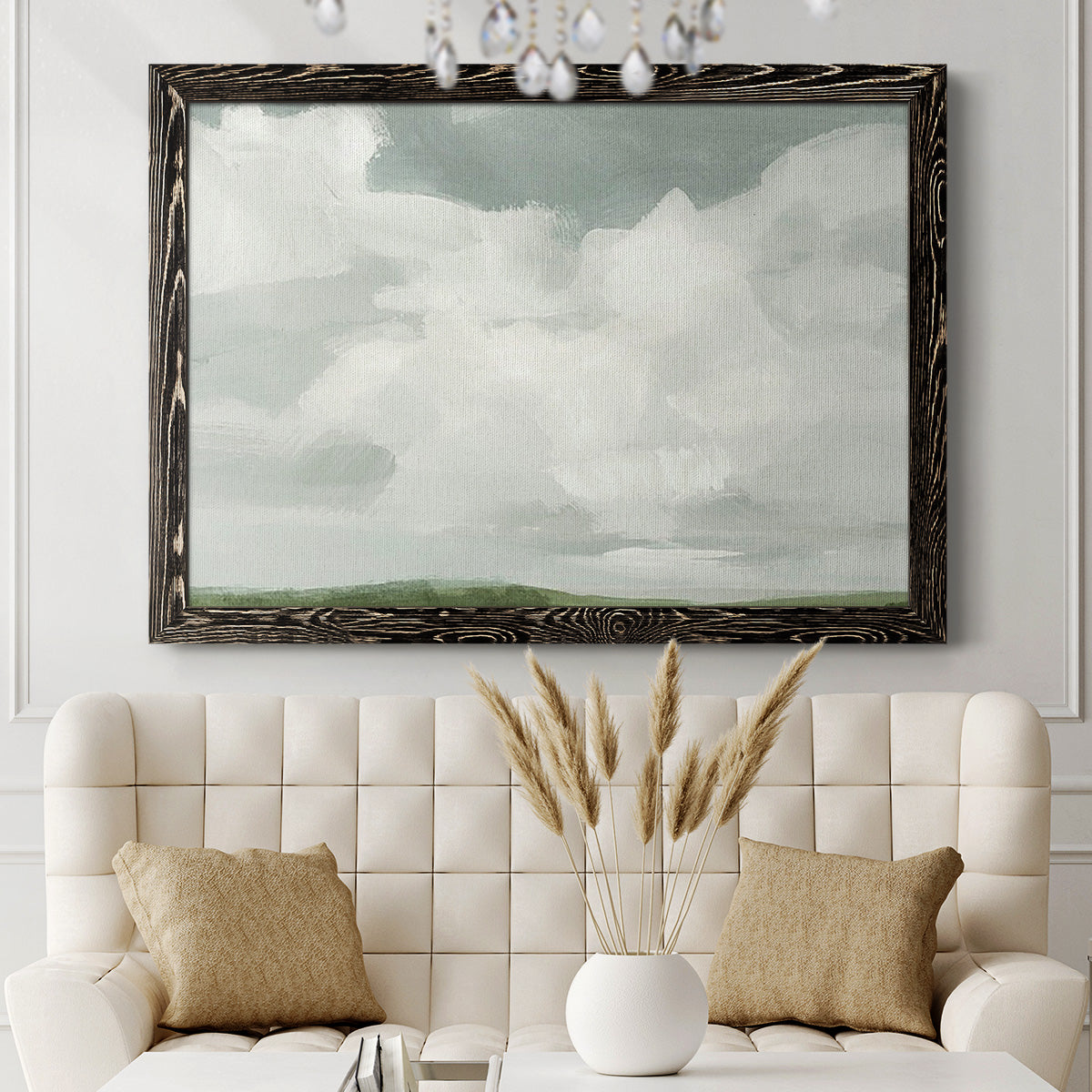Gray Stone Sky I-Premium Framed Canvas - Ready to Hang