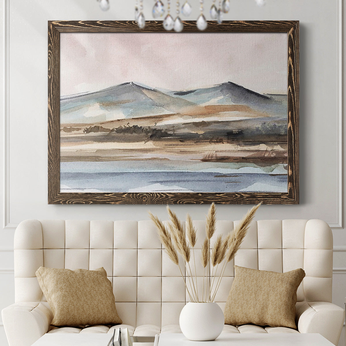 Autumn Mountain Valley II-Premium Framed Canvas - Ready to Hang