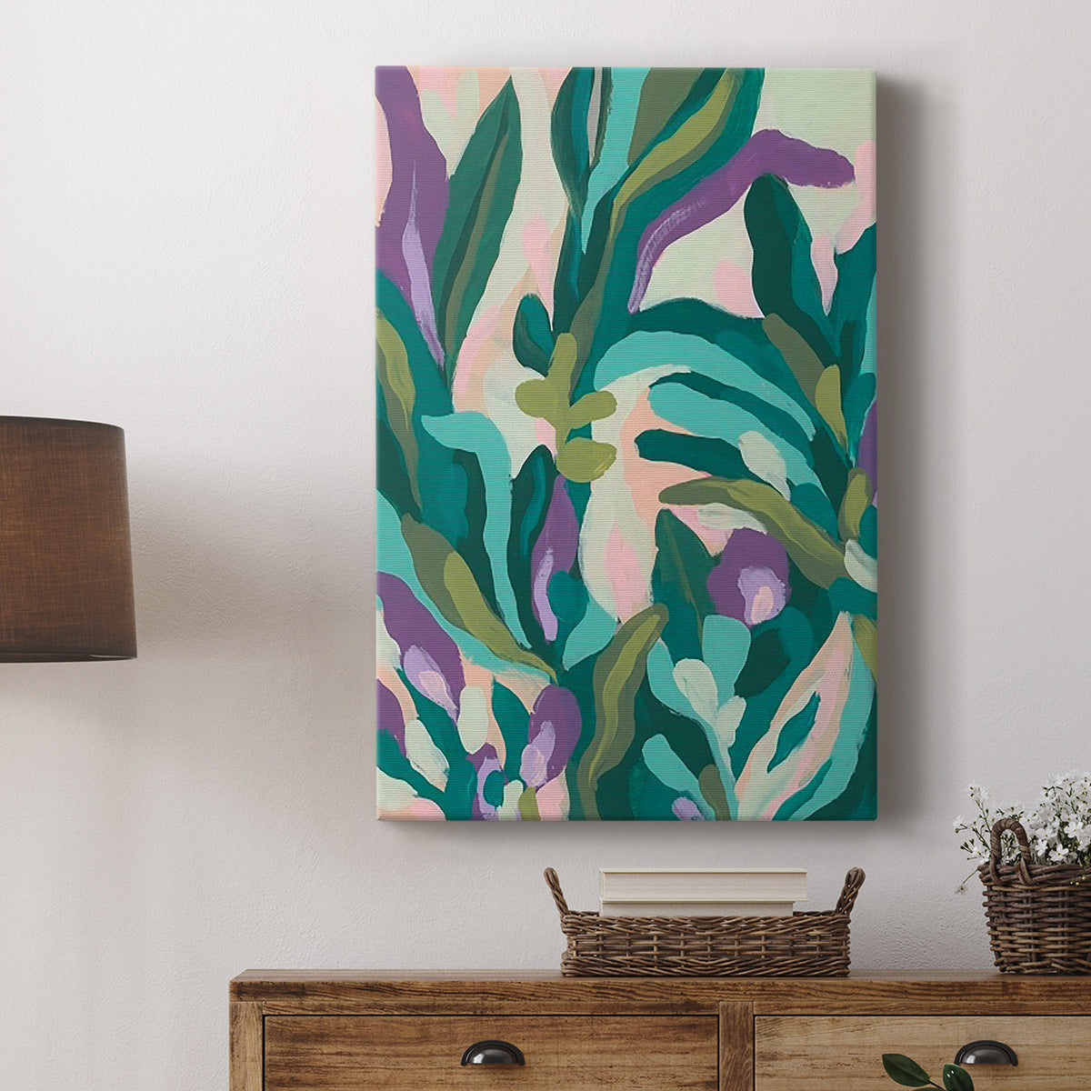 Jungle Wave II Premium Gallery Wrapped Canvas - Ready to Hang