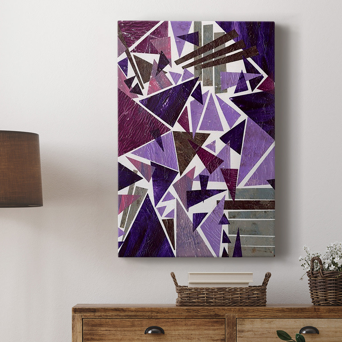 Purple Dream II Premium Gallery Wrapped Canvas - Ready to Hang