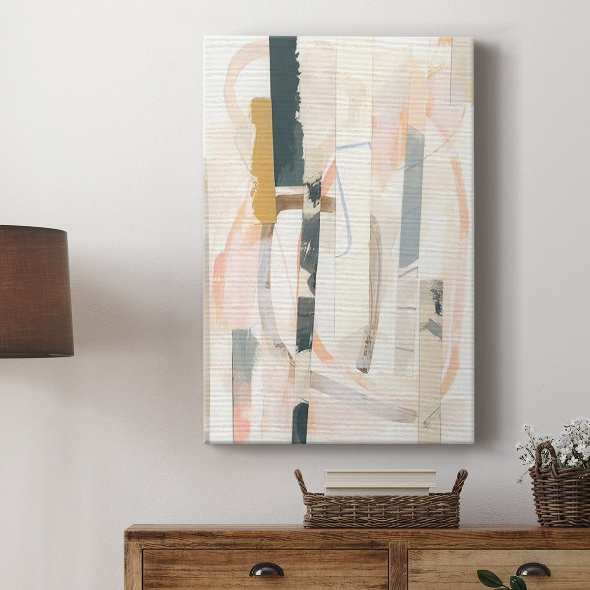 Melon Litmus II Premium Gallery Wrapped Canvas - Ready to Hang