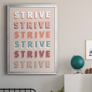 Strive Premium Framed Print - Ready to Hang