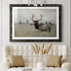 Grand Elk-Premium Framed Print - Ready to Hang