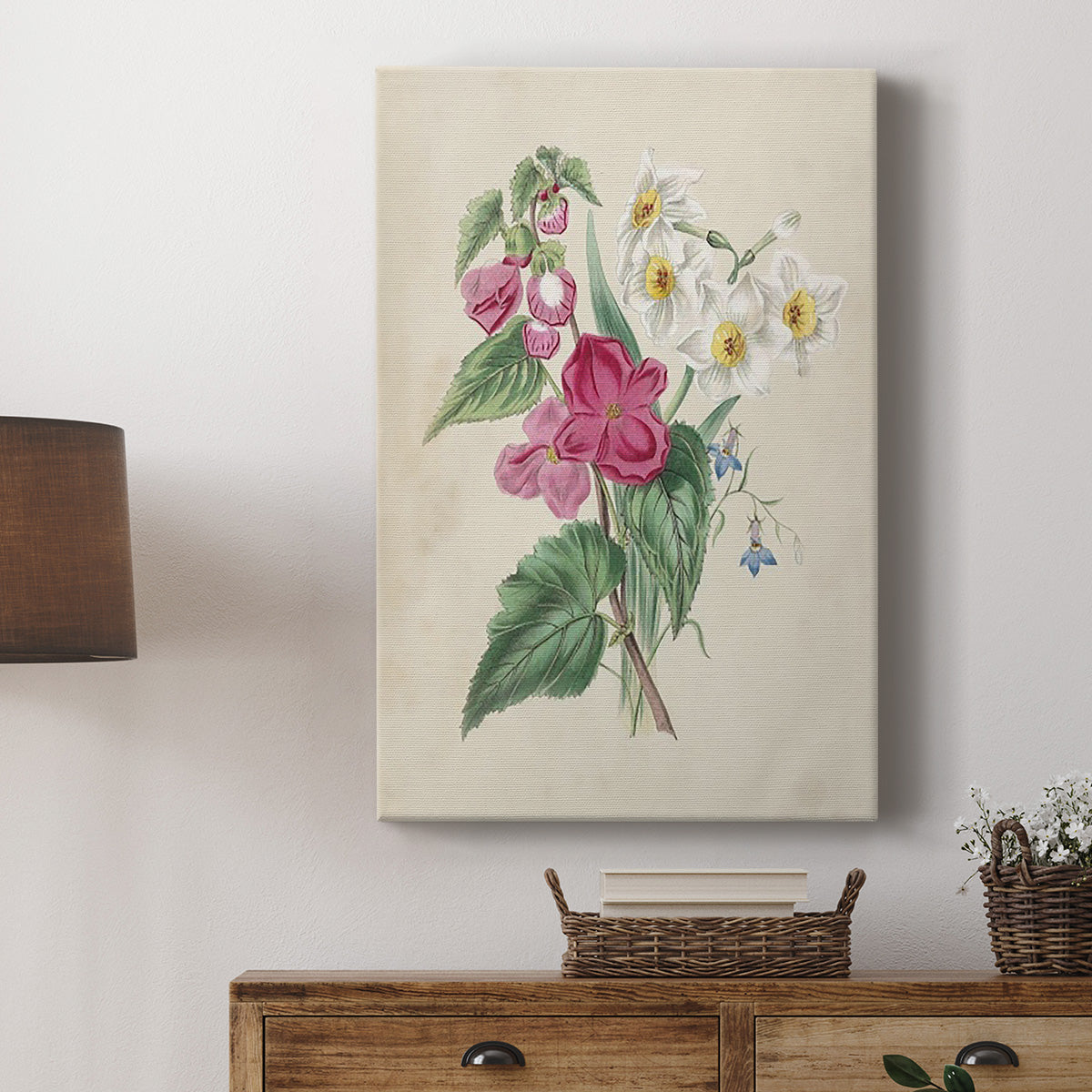 Antique Garden Bouquet IV Premium Gallery Wrapped Canvas - Ready to Hang