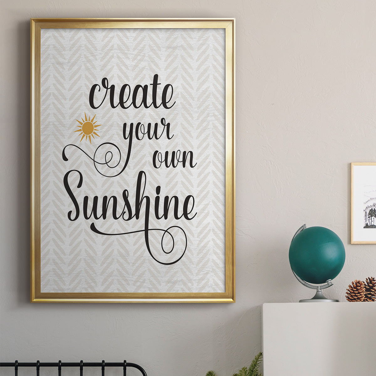 Create Your Own Sunshine Premium Framed Print - Ready to Hang