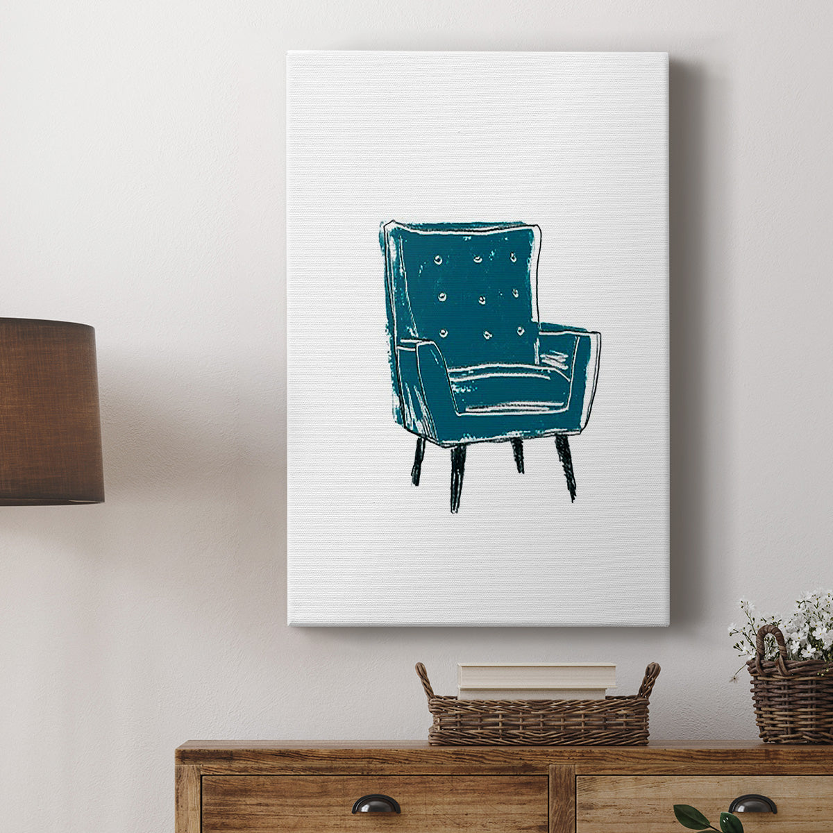 Take a Seat VII Premium Gallery Wrapped Canvas - Ready to Hang