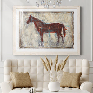 Iron Equine I-Premium Framed Print - Ready to Hang